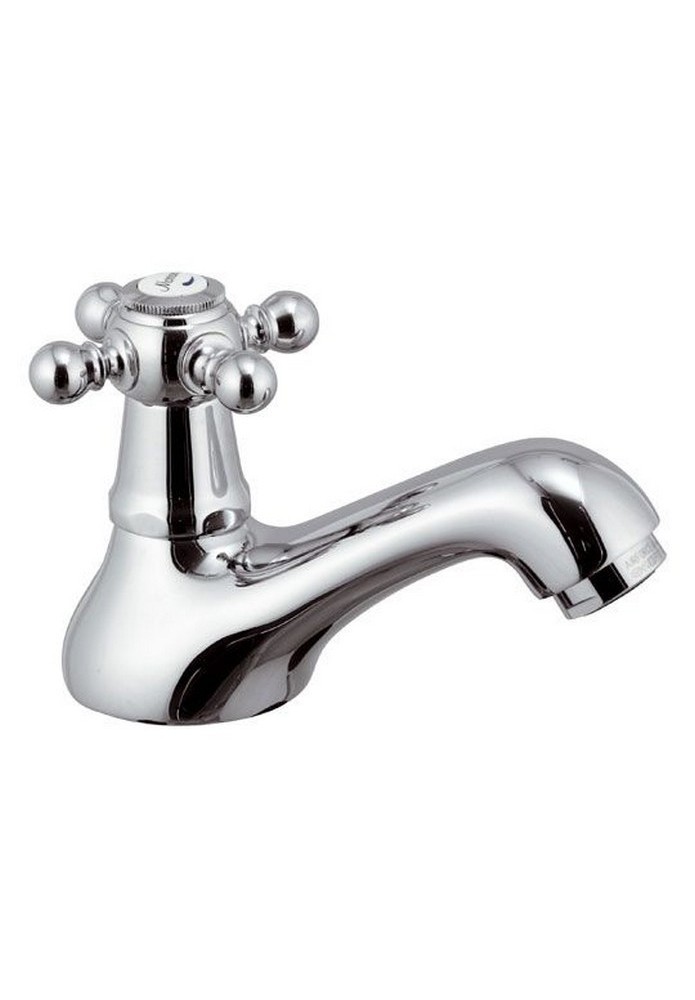 ROBINET EAU FROIDE OU EAU CHAUDE; Robinet eau froide ou eau chaude salle de bain pour lavabo et vasque LIBERTY chromé