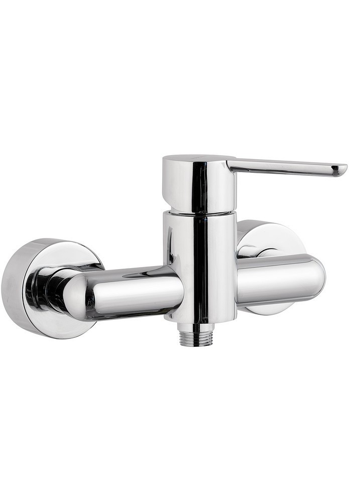 MINIMAL2 DOUCHE; Robinet mitigeur salle de bain pour douche mural nu MINIMAL2 chrome