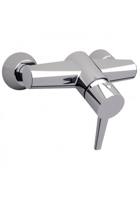 STYLNUVO DOUCHE; Robinet mitigeur salle de bain pour douche mural nu STYLNUVO chrome