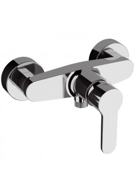 WINTER DOUCHE; Robinet mitigeur salle de bain pour douche mural nu WINTER chrome