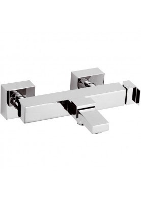 Q-DESIGN BAIGNOIRE; Robinet mitigeur salle de bain pour baignoire Q DESIGN nu chrome