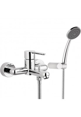 MINIMAL2 BAIGNOIRE AV KIT DOUCHETTE; Robinet mitigeur salle de bain pour baignoire MINIMAL2 avec douchette chrome