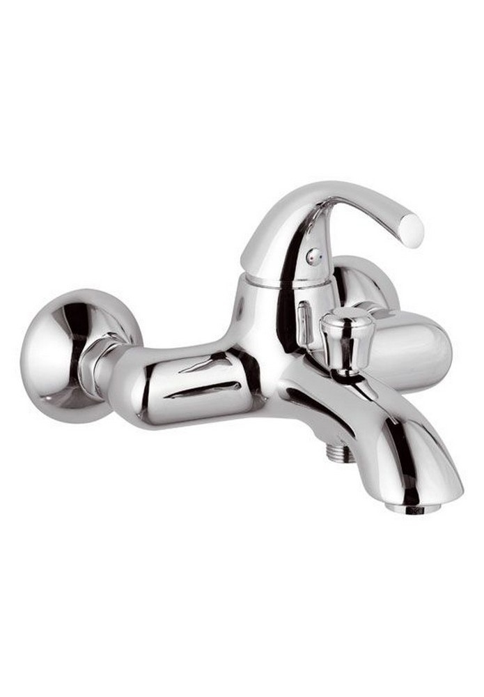 PLUTON BAIGNOIRE; Robinet mitigeur salle de bain pour baignoire PLUTON nu chrome