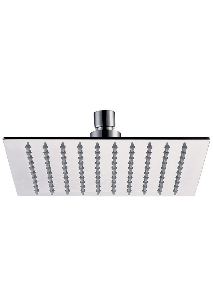 SLIM 250X250 ANTICAL METAL CHR; Pomme de douche de tête slim anticalcaire métal 25x25 chromé