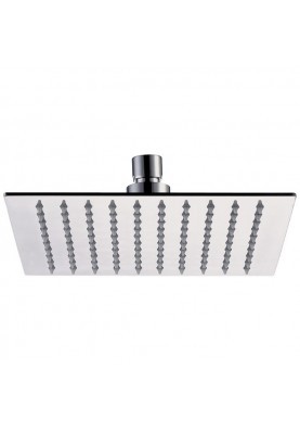 SLIM 300X300 ANTICAL METAL CHR; Pomme de douche de tête slim anticalcaire métal 30x30 chromé