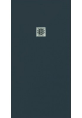 ULYSSE2 80 ANTHRACITE; Receveur de douche 80 x 80 cm extra plat ULYSSE coloris anthracite