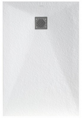 ULYSSE2 100X80 BLANC; Receveur de douche 100 x 80 cm extra plat ULYSSE coloris blanc