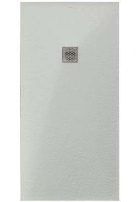 ULYSSE2 160X80 GRIS CLAIR; Receveur de douche 160 x 80 cm extra plat ULYSSE coloris gris clair