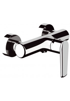 HARMONIE DOUCHE MURAL ; Robinet mitigeur salle de bain pour douche mural nu HARMONIE chrome