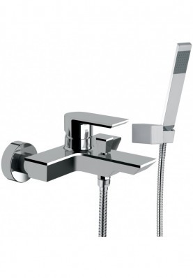 STREET BAIGNOIRE AV DUPLEX CH; Robinet mitigeur salle de bain pour baignoire STREET avec douchette chrome