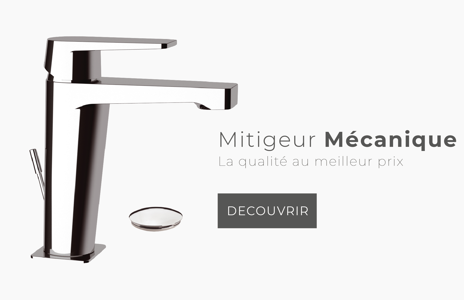 Mitigeurs mécaniques de salle de bain